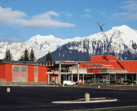 Thunder Mountain High School

Architect: MRV Architects, Juneau

Developer: City and Borough of Juneau

Completion: 2008

Cost: $55 million

Size: 167,000 s.f.

Will serve nearly half of city's high school student population.