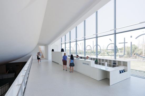Museum lobby