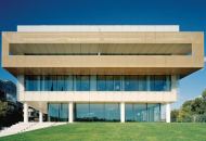 The 85,000-square-foot House of Sweden (above) in Washington, D.C., which architect Gert Wingårdh intended as a metaphor for the Swedish landscape, with its plentiful water, light, and blond wood.