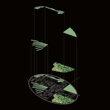 Green space diagram.