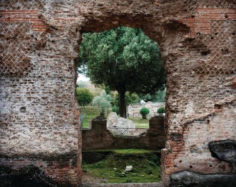The opus reticulatum at Hadrian's Villa