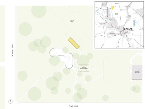 Site plan and context map.