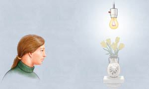 UNSHIELDED VERY BRIGHT SOURCE, LIKELY TO CAUSE GLARE