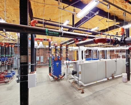 The developer received a grant for the cogeneration plant, which cost $271,000 and has a projected payback of 11 years.

