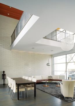 The loft-like, light-filled interiors of Bucktown One.