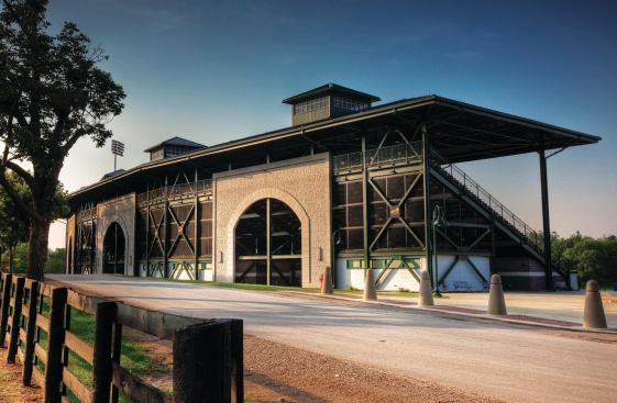 Kentucky Horse Park StadiumArchitects: EOP Architects, Lexington, and Ewing Cole, Philadelphia.

Completion: 2009.

Brief: 14.5-acre, $25 million facility will host the 2010 World Equestrian Games.