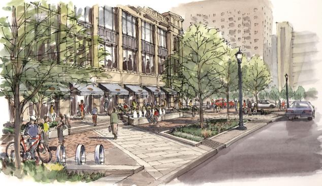 Downtown Streetscape PlanArchitect: Kinzelman Kline Gossman, Covington, Ky.

Completion: 2010.

Brief: $25 million for phase one, which received the 2009 International Downtown Association Award of Distinction.