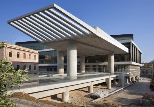 New Acropolis Museum, Athens, Greece, Bernard Tschumi Architects, 2009 (main entrance)