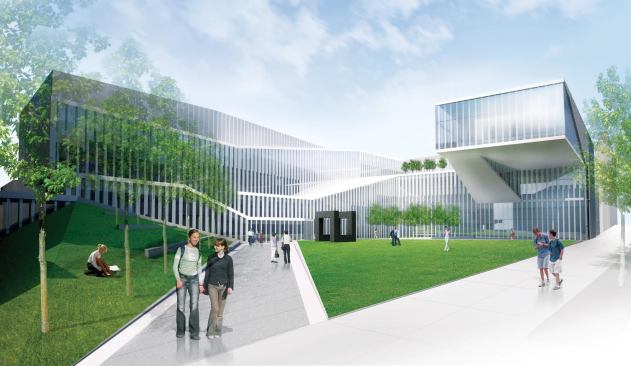 New campus green