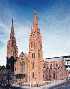 Cathedral of the Immaculate Conception Renovation

Architect: Mesick Cohen Wilson Baker Architects, Albany.

Completion: 2010 (phase two).

Brief: $6 million phase of ongoing renovation to Patrick Keeley–designed church (1848).
