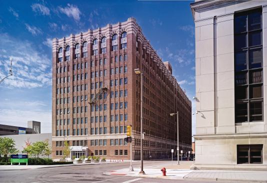 A. Alfred Taubman Center for Design EducationArchitect: Albert Kahn Associates, Detroit

Completion: 2009

Brief: 760,000-s.f. historic rehab for the College for Creative Studies; received $65 million in incentives, credits, and grants.