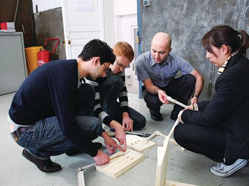 Leave the nails and screws behind? That was the idea behind "Rapid R&D to Rapid Assembly," which developed a snap-together approach to architecture.