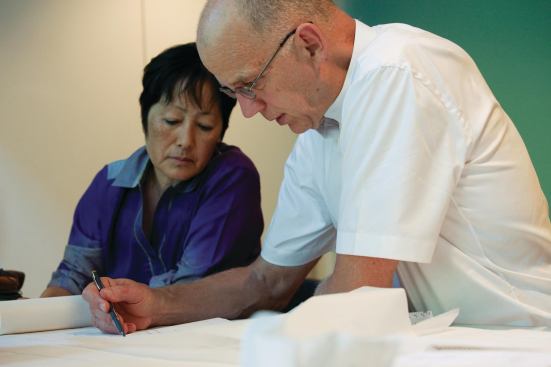 Tsien, 61, AIA, and Williams, 68, FAIA, have been working together for more than 30 years. Williams hired Tsien in 1977; he was her first employer. Williams and Tsien formed a full partnership in 1986, five years after the practice moved into a ground-floor space on Central Park. "Within a very short period of time, I realized she was the best thing I could ever have," Williams says.