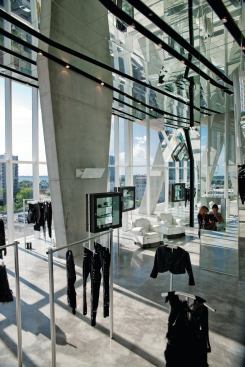 Movable clothing racks