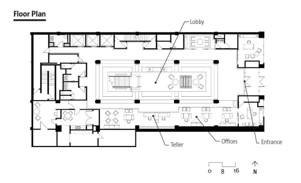 Missouri Banks Downtown Branch Floor Plan