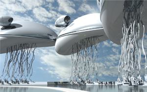 Terrefuge/Terreform One's project imagines New York City's sustainable future.