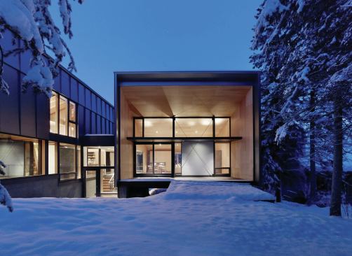 2013 RADA / Custom / More Than 3,000 Square Feet / Merit Award: Kicking Horse Residence, Golden, British Columbia / Bohlin Cywinski Jackson