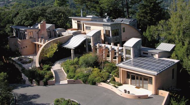 Designed for an avid musician and environmentalist, the Guitar House grew to three times its initial size during construction.