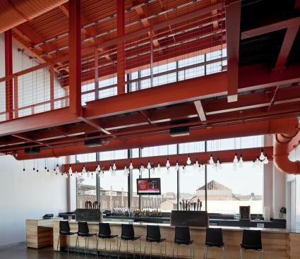 Bar area.