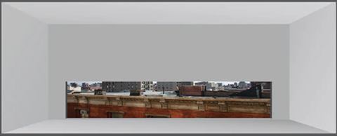 In each of these three rooms all window apertures have the same effective aperture.