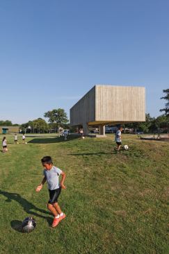 Activities surrounding the pavilion.