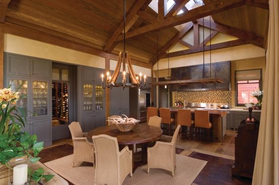 While the forms and materials used in this residence make reference to vernacular agricultural buildings, the craftsmanship and performance are contemporary. 

