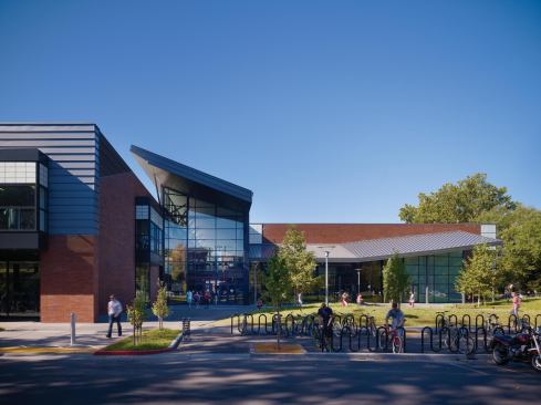 Chico Wildcat Recreation Center at Cailfornia State University, Chico, in Chico, Calif., designed by Sasaki.