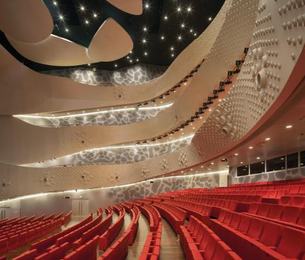 Theater interior.