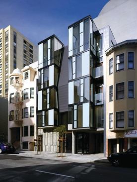 1020 Pine St.

Kennerly Architecture & Planning



San Francisco

 This eight-unit project in Nob Hill seeks to bring ample natural light into one- and two-bedroom condos ranging from 660 to 955 square feet.