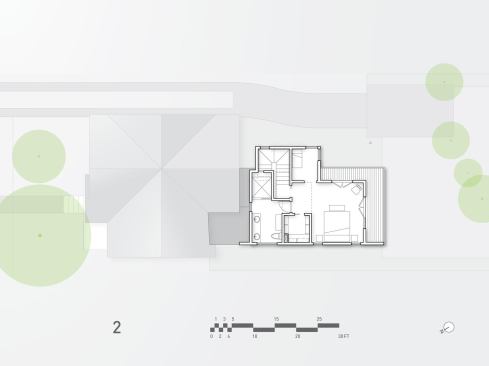 The Addition's Upper Level Plan