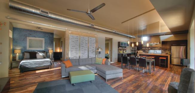 Material selections were made with an eye toward aesthetic value, durability, and sustainability.