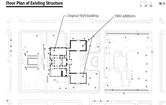 Floor Plan of Existing Structure
