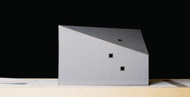 Model from the side.