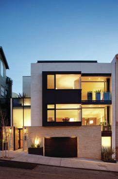 Russian Hill's tiny infill lot in San Francisco was subject to many physical and regulatory site constraints.