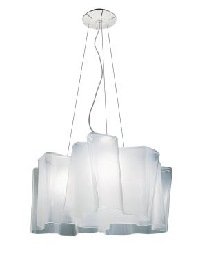 Rendered in hand-blown Venetian glass with a satin finish, Artemide’s Logico ceiling fixture adds a soft touch to a modern interior. “This sinuous glass fixture comes in multiple sizes, and can be combined to create larger groupings of surface mount and hanging combinations,” Toates explains. It has die-cast aluminum fittings and uses a medium-base bulb. Artemide, 877.278.9111; www.artemide.us.