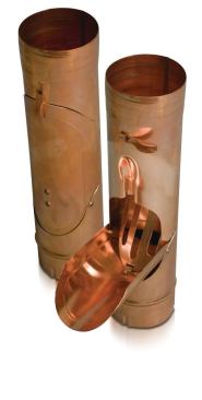 Toates is so enamored with Classic Gutter Systems’ downspout clean out that he uses it on almost every project. “I install [it] at every downspout right above where it will go into the cast iron boot,” he says. Available in smooth round copper and chromated aluminum, the product incorporates a screen that prevents debris from clogging the drain. Periodic cleaning of the screen is required. Classic Gutter Systems, 269.665.2700; www.classicgutters.com.