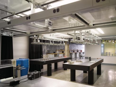 Laboratory laser area