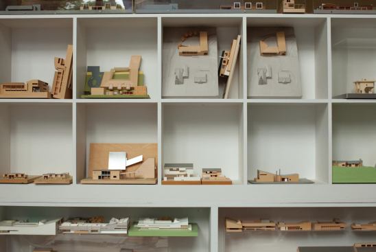 Inside Jiménez's studio.