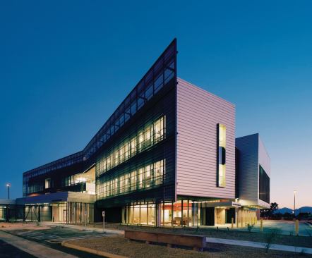 Pima County Behavioral Health Pavilion and Crisis Response CenterTucson, Ariz.



Cannon Design

The two-story Crisis Response Center, which is connected to the Behavioral Health Pavilion by a breezeway, features a sub-acute inpatient unit as well as separate facilities for adults and youths.
