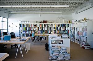 The Los Angeles office for Sean O'Connor Associates Lighting Consultants has northernand western exposures and offers superb views of the surrounding areas.