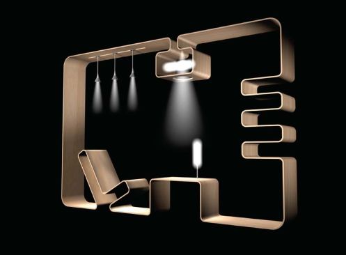 Wood.e: Electrified preformed wood. Application: Furniture