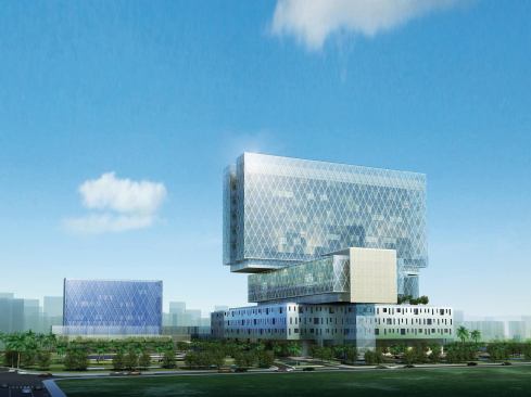 Cleveland Clinic Abu DhabiArchitect: HDR

Client: Mubadala Development Co.

Square feet: 2.7 million

Cost: Confidential

Completion: 2012



The Cleveland Clinic Abu Dhabi (CCAD) is an anchor project for Sowwah Island, the new central business district of Abu Dhabi; its stacked, rectilinear volumes are rising adjacent to the site of a new stock exchange building.