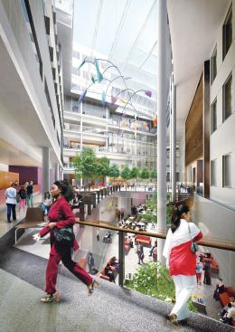 St. Bartholomew’s Hospital

Barts will become a specialist cancer and cardiac center with 343 beds.