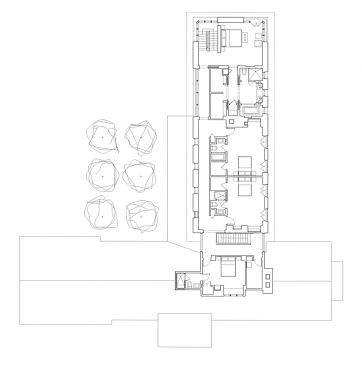 The project’s second floor plan.