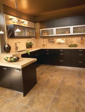 #10 Woorharbor Frameless Cabinets  CastPointe frameless cabinetry is crafted with Environmentally Preferred Products made from 100% recycled material and compliant with California CARB regulations for formaldehyde emissions. The cabinetry is available with a low-VOC, formaldehyde-free topcoat available in 38 spray stain color combinations and 32 spray stain/glaze color combinations. 641.423.0444. 
www.woodharbor.com.