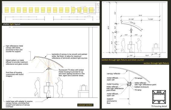 RBT Competition Second Place: Shelter Light by Wendy Cruz-Gonzalez, New York School of Interior Design