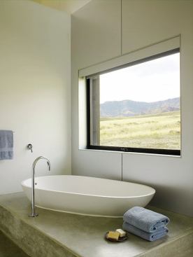 The master bathroom.