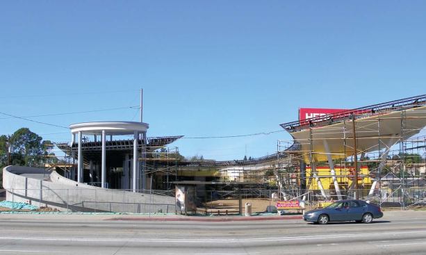 Construction progresses, with completion due in June. 