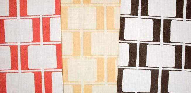 Wallcovering manufacturer Wolf Gordon is at the forefront of the trend of creating online materials libraries, making up-to-date product specifications and pattern information available to specifiers at the click of a button. Wolf-Gordon's new online catalog debuts early this summer, with information on the company's Spring 2007 collection (here: Summit Prints in Boxed).