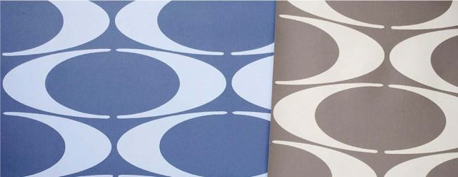 Wallcovering manufacturer Wolf Gordon is at the forefront of the trend of creating online materials libraries, making up-to-date product specifications and pattern information available to specifiers at the click of a button. Wolf-Gordon's new online catalog debuts early this summer, with information on the company's Spring 2007 collection (here: Summit Prints in Solstice).